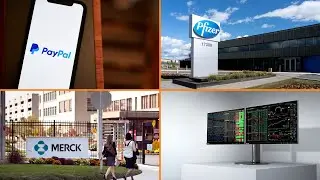 PayPal New CEO, Earnings Miss; Pfizer Beats 4Q Estimates: Bloomberg Money Minute