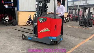 Xe nâng điện Đứng Lái Heli Reach Truck 2 tấn bản Lithium CQD20 (Li)