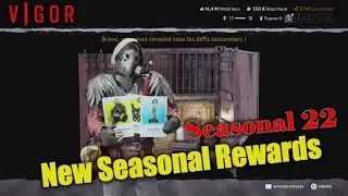 VIGOR New Season Rewards !! (season 22)