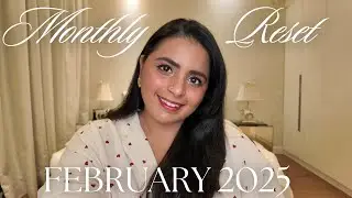 Monthly Reset | February 2025 | Goals, planning & metrics | Health, Social Media and more!