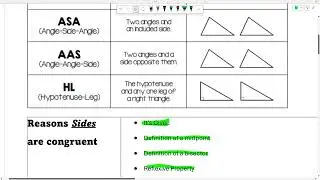 Triangle Congruence Proofs