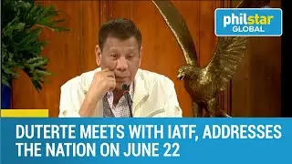 Duterte meets with IATF, gives latest update on COVID-19