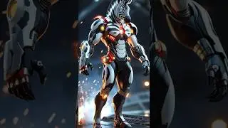zebra become iron-zebra #zebra #ironman #marvel #transformation #ai #shorts