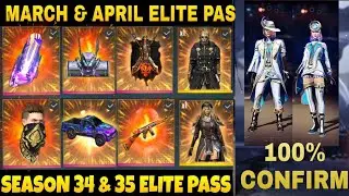MARCH ELITE PASS FREE FIRE 2021| MARCH APRIL ELITE PASS 2021|MARCH ELITE PASS,SEASON 34 35 ELITE PAS