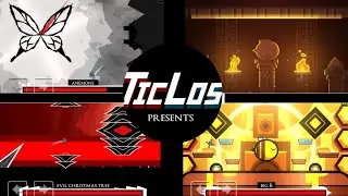 Boss Rush | Easy Platformer Demon Completed | Geometry Dash 2.2 | Made by: GDTicLos