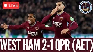 WEST HAM 2-1 QPR | WE ACTUALLY WON A GAME | FA CUP