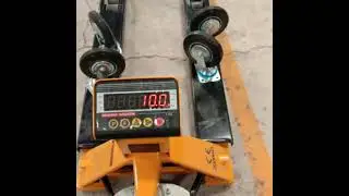 Jual hand pallet skala/hand pallet scale/hand pallet timbangan Dalton