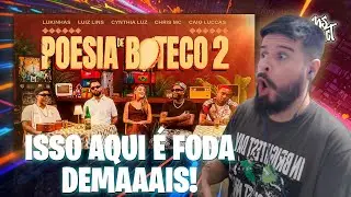 ESSE PROJETO S&Oacute; MELHORA!!! Poesia de Boteco #2 | Dibs React