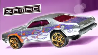 Hot Wheels '71 Dodge Demon - 50th Anniversary Zamac Flames (2018) 6/8