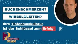 Rückenschmerzen? Wirbelgleiten? Ihre tiefe Rückenmuskulatur ist der Schlüssel zum Erfolg!