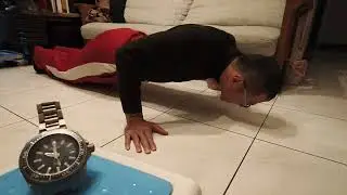 白教練之 伏地挺身連續第71天來到總數110.