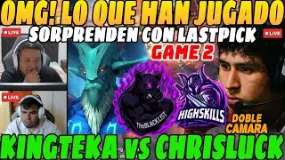 😲Team KINGTEKA vs Team CHRISLUCK, GAME 2 SEMIFINAL de la LOWER BRACKET ZEEINTERNACIONAL 2,😲