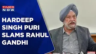 Union Minister Hardeep Singh Puri Slams Congress' Rahul Gandhi Over 'Attack On Democracy' Remark
