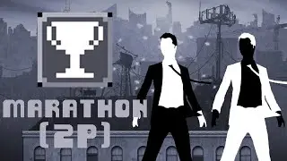 Run 42195 combined meters as two players ▶ Canabalt