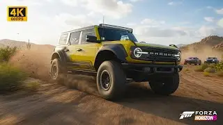 Bronco Unleashed: Off-Road Domination in Forza Horizon 5 | 4k 60 FPS immersive graphics