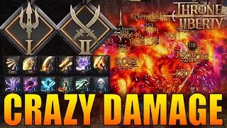 Throne & Liberty - Massive Damage SPEAR BUILD for Multi Target! - Skill Rotation & Questlog!