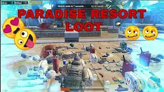 FULL LOOT OF PARADISE RESORT || pubg mobile