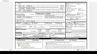 HOW TO FILL UP VOTER REGISTRATION FORM CEF1