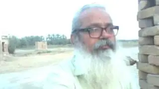 Professor Mushtaque with Rafique Maamaa near Kandhraa in a Roohaanee Mihfil near Kandhraa in March