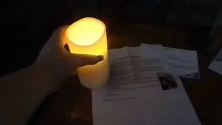 Energizer Flameless Wax Candle #SDSG #Review #Unboxing