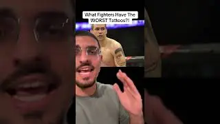 Who&rsquo;s got the BEST WORST Tattoos in the ufc? #ufc #mma #shorts #ufcshorts
