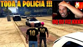 TODA A POLÍCIA DO CDA VEIO ATRÁS DO CJ !!!