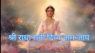 श्री राधा रानी दिव्य नाम जाप | Radhe Radhe Jaap | मन को शांति देने वाला भक्ति जाप