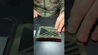 Making CZ EDGE WALLET - Tropic 🔥 #handmade #military #tactical #trend