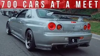 700 CARS SHOW UP TO A CAR MEET