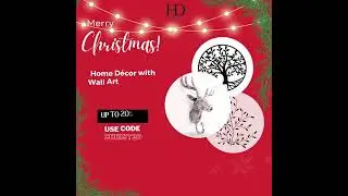 Christmas Offers Up to 20% OFF on all Home D&eacute;cor Products