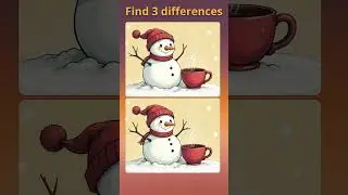 Find 3 Differences &ndash; Spot the Difference Challenge #Shorts Can You Beat This Challenge?