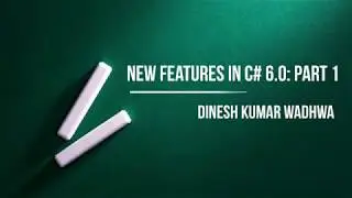 New Features In C# | What's New in C# #csharp #interview