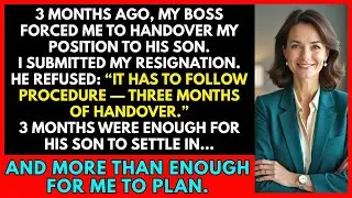 My Boss Gave the Promotion to His Son — When I Resigned, He Said “Follow Procedure.”