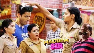 Karishma Singh ने Iqbal के सर पर क्यों फैलाया रायता ? | Maddam Sir Comedy