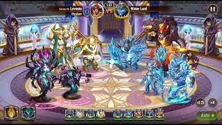 Hero Wars - Water Lord with only 2 dark and 2 light Titans W3D5