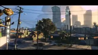 Game Clip : GTAV (PS4 XBOX ONE) // 2Pac-To live and die in L.A.
