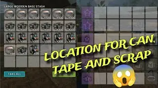 Where to find can,tape and scraps😨 | | Tommorow mmo nuclear quest