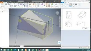 Tutorial Penggunaan Perintah Three Point Plane Pada Autodesk Inventor