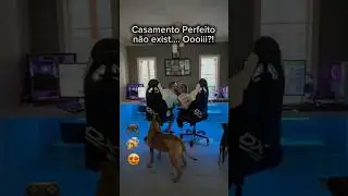 Casamento perfeito existe?! #casados #gamerbr #humordecasal #casalgamer