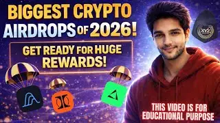 Biggest Crypto Airdrops Of 2026 | Potential Airdrop List | Crypto Airdrop | XYZ Crypto 