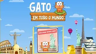 😺Cat Around The World Game | Jogo Gato em Todo Mundo | FRIV GAMES