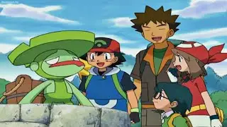 Brock's Lotad evolves into Lombre