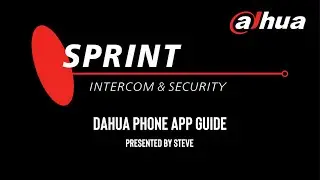 Dahua Phone App Guide by Sprint