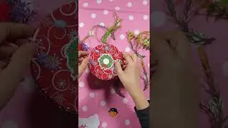 POV: You&rsquo;re Decorating a Red Tin Box with All Your Favorite Stickers#red round tin#easy DIY#handmade