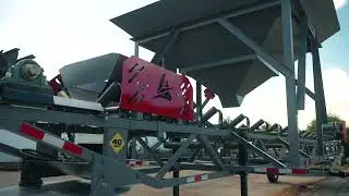 Precision Aggregate Loading with Our Radial Stacker
