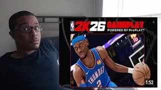 NBA 2K26 Official Gameplay Trailer REACTION!