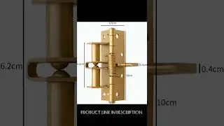 AMAZON PRODUCT : Automatic Heavy Duty Self-Closing Door Hinge with Positioning 90 Degree//AKSH MALLI