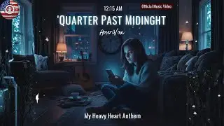 Quarter Past Midnight 🕰️ | AmeriVox - When You Can't Sleep & Miss Them (Official Music Video)