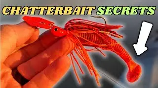 You're Fishing a Chatterbait WRONG! Pro tips Revealed