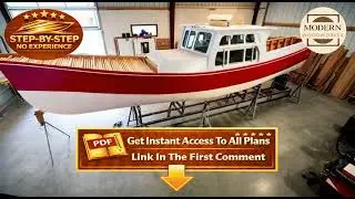 Ultimate DIY Lobster Boat Masterpiece Built With Secret Woodworking Plans